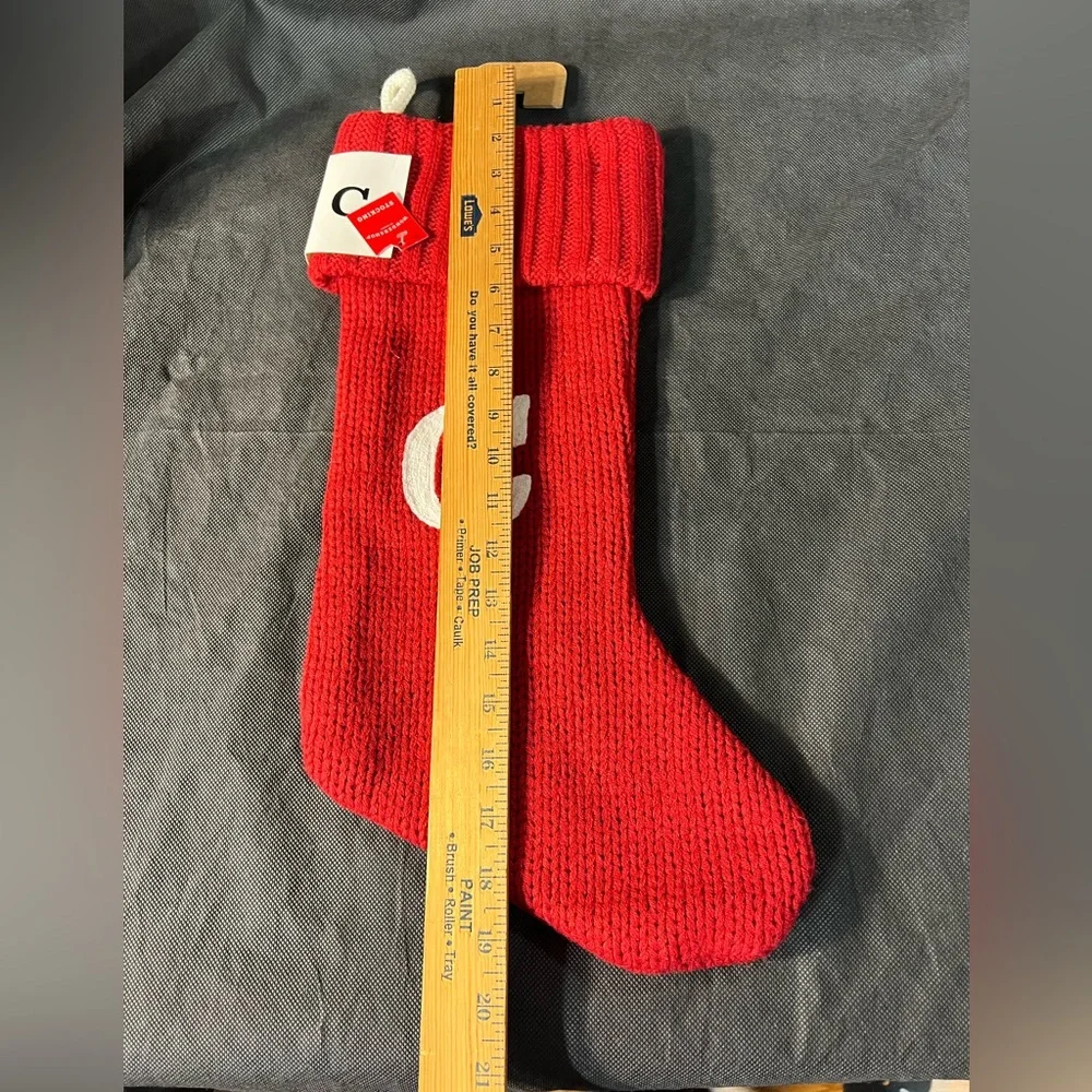 Monogram Christmas stocking